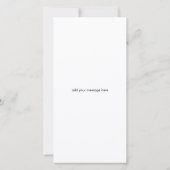 2026カレンダー1枚のフォトカードブラックを追加 (裏面)