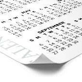 2026カレンダー、庭の狐、ホーミイ、ウィリアム・モリス ポスター (角)