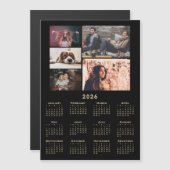 2026カレンモダンダー5フォトコラージマグネットカード (正面/裏面)