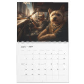 2026ギャングのアップのカレンダー、Thug Dog カレンダー (3月 2027)