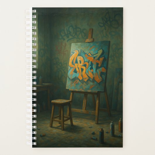 2026グラフィティアーティストスタジオプランナー プランナー手帳 (正面)