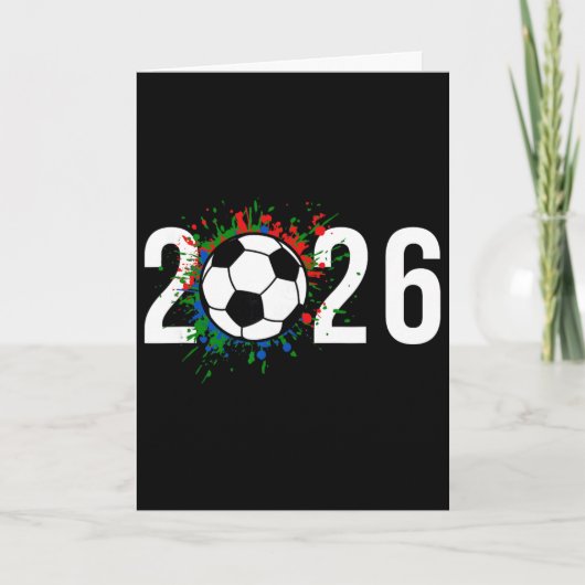 2026サッカーゲーム年選手コーチファン カード (正面)