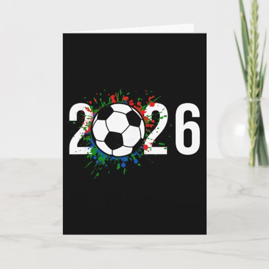 2026サッカーゲーム年選手コーチファン _1 カード (正面)