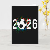 2026サッカーゲーム年選手コーチファン _1 カード (黄色い花)