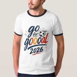 2026サッカー応援 グーーール グラフィックTシャツ Tシャツ