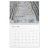 2026スコットランドと友人 カレンダー (1月 2027)