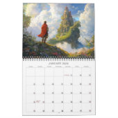 2026ストーリーブックページファンタジーアートカレンダー カレンダー (1月 2026)