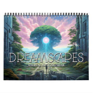 2026ドリームスケープ3シュール幻想的なアート カレンダー