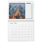 2026バイブル・シーン&ランドスケープ12ヶ月 カレンダー (1月 2026)