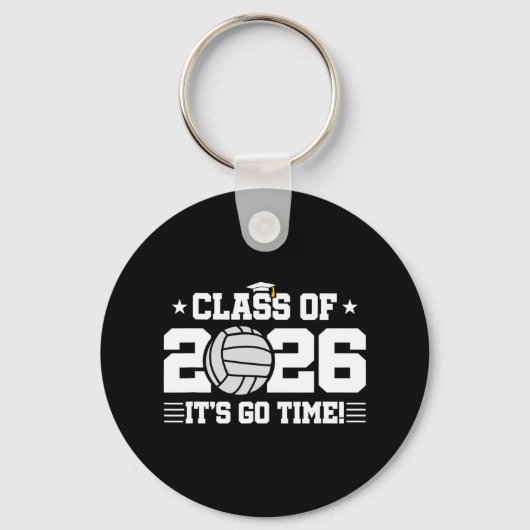 2026バレーボール選手 – 2026卒業 – Cl Of 2 キーホルダー (正面)