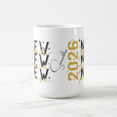 2026パーソナライズされたと感動的スピリチュアル コーヒーマグカップ (中央)