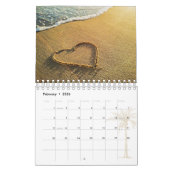 2026パーソナライズされたバケーションファミリーフォト カレンダー (2月 2026)