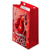 2026パーソナライズされた年中国の初 スモールペーパーバッグ (正面アングル)