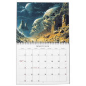 2026ビジョン10超現実美術 カレンダー (3月 2026)