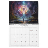 2026ビジョン7超現実美術 カレンダー (1月 2027)