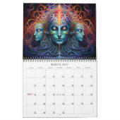 2026ビジョン7超現実美術 カレンダー (3月 2027)