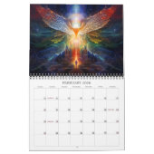 2026ビジョン7超現実美術 カレンダー (2月 2026)