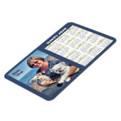 2026ファミリーカレンダー写真マグネット マグネット (左側)