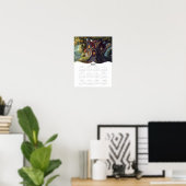 2026ファンタジーコテージフルイヤーウォールカレンダー ポスター (ホームオフィス)