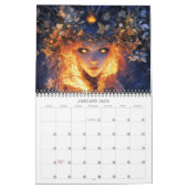 2026ファンタジーワールド2ファンタジーアートカレンダー カレンダー (1月 2025)