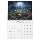 2026ファンタジー庭園2カレンダー カレンダー (3月 2027)