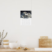 2026ファンタジーUnicornフルイヤーウォールカレンダー ポスター (キッチン)