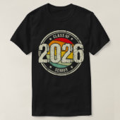 2026プルオーバーのシニア卒業ギフトクラス Tシャツ (デザイン正面)