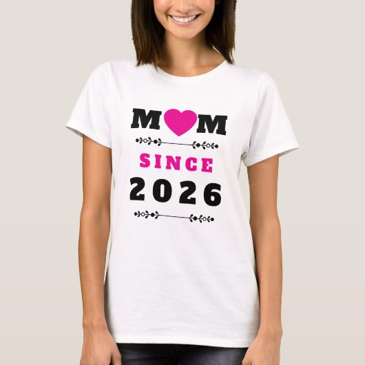 2026ママミニマリストモーテルズデイTシャツ Tシャツ (正面)