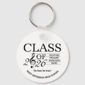 2026マーチングバンドキーチェーンのMAJORETTEクラス キーホルダー (正面)