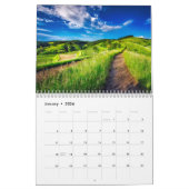 2026ワインウォールカレンダー – ブドウ畑Vol.1 カレンダー (1月 2026)
