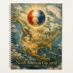2026ワールドカップ サッカー ワンナップ・スリー・ネーションズ 無限の栄光 プランナー手帳