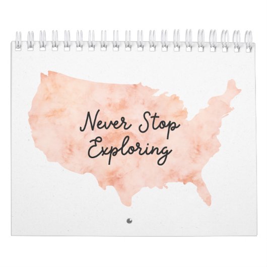 2026世界の水彩国マップ旅行 カレンダー (カバー)