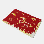 2026丙午(火馬)年の中国旧正月 ドアマット (アングル)