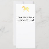 2026中国の年旧正月金ゴールド馬中国传统新年赤 (裏面)