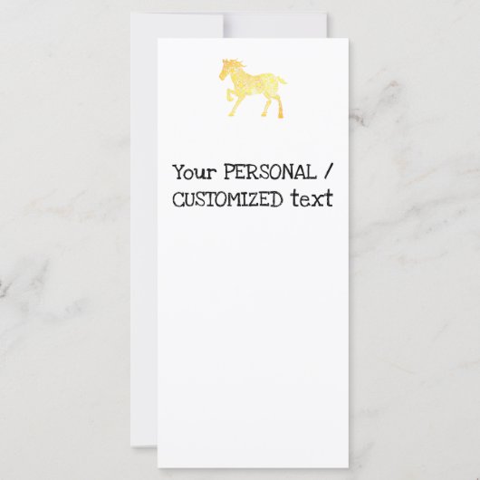 2026中国の年旧正月金ゴールド馬中国传统新年赤 (裏面)