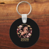 2026中国の年旧正月 キーホルダー (正面)