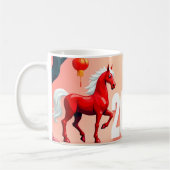 2026中国の年明け コーヒーマグカップ (左)