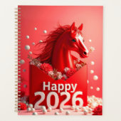 2026中国の年明け プランナー手帳 (正面)