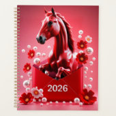 2026中国の年明け プランナー手帳 (正面)