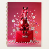2026中国の年明け プランナー手帳 (正面)