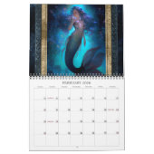 2026人魚ファンタジーアートカレンダー カレンダー (2月 2026)