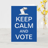 2026保年の投票 カード (黄色い花)