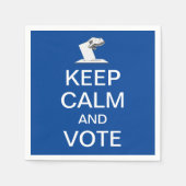 2026保年の投票 スタンダードカクテルナプキン (正面)