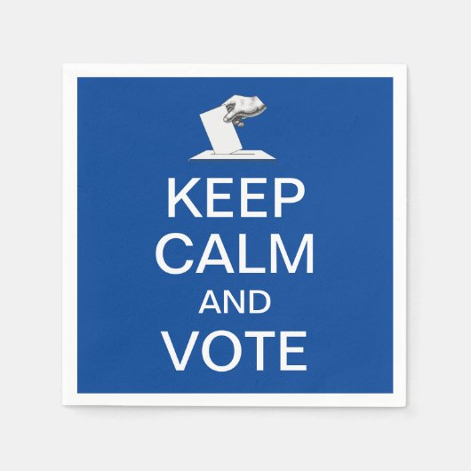 2026保年の投票 スタンダードカクテルナプキン (正面)