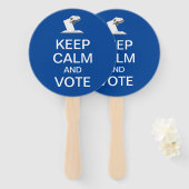 2026保年の投票 ハンドファン (正面&裏面)