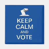 2026保年の投票 マグネット (正面)