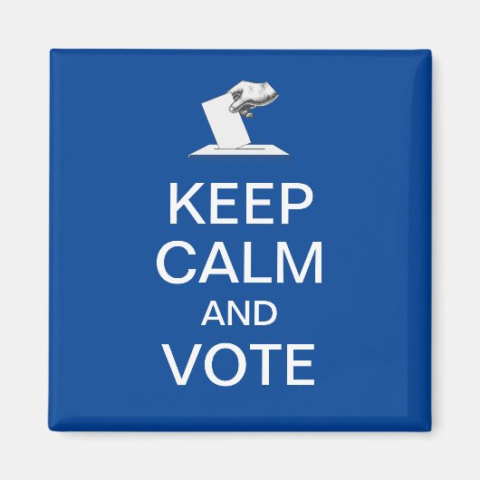 2026保年の投票 マグネット (正面)