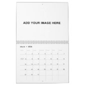 2026写真空白のカレカスタムンダー カレンダー (3月 2026)