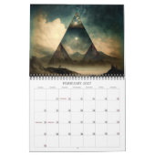 2026夜景1シュール風景芸術カレンダー カレンダー (2月 2027)