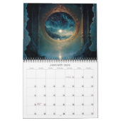 2026夜景1シュール風景芸術カレンダー カレンダー (1月 2026)